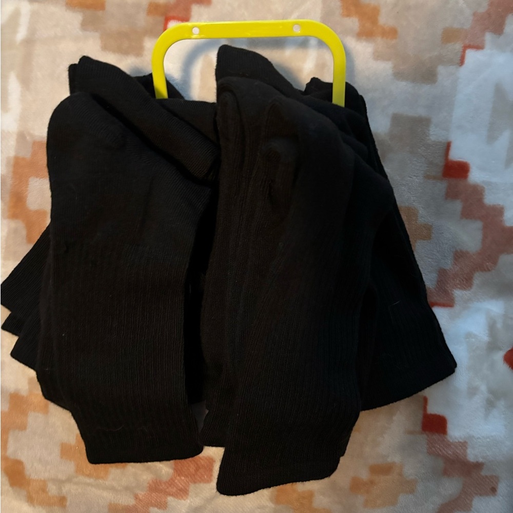 NWOT 8 Black Socks Bundle